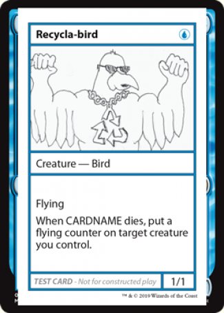Recycla-bird (2021 Edition) [Mystery Booster Playtest Cards] - The Mythic Store | 24h Order Processing