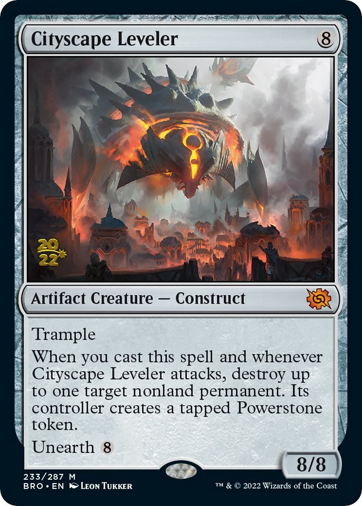Cityscape Leveler [The Brothers' War Prerelease Promos] - The Mythic Store | 24h Order Processing