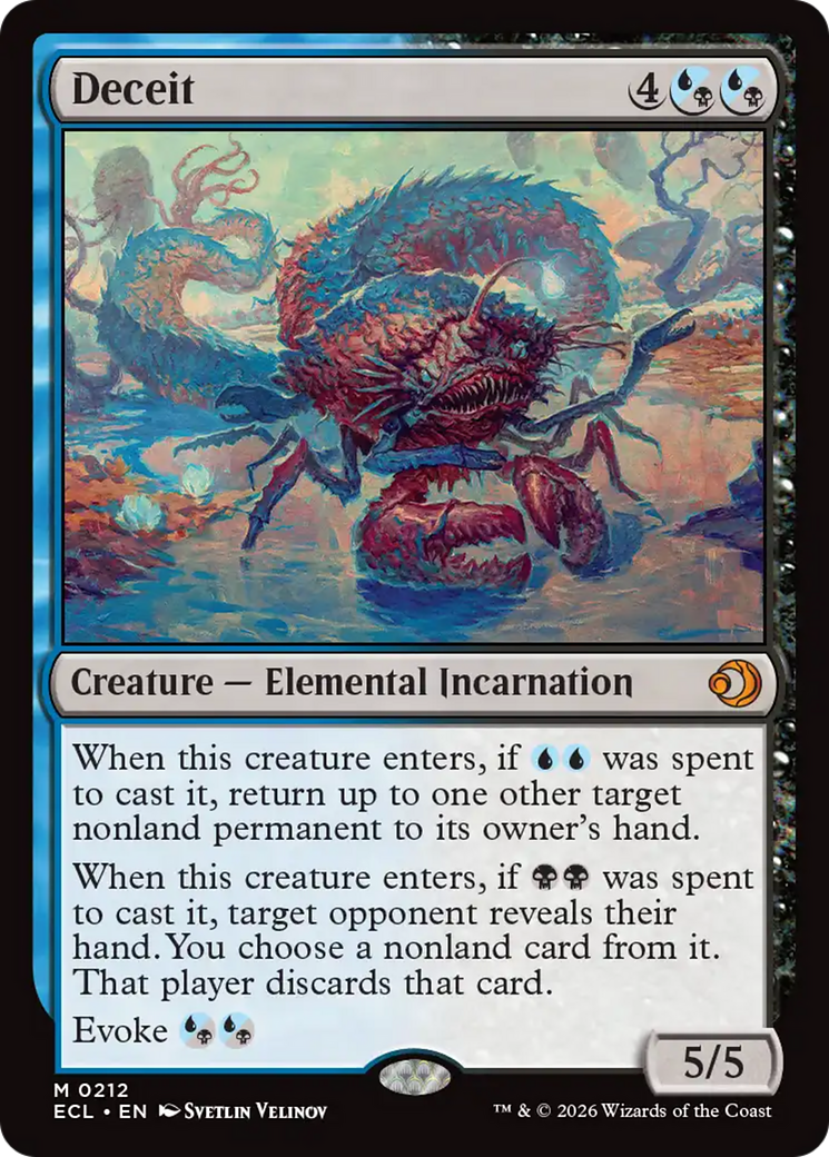 Deceit [Lorwyn Eclipsed] - The Mythic Store | 24h Order Processing