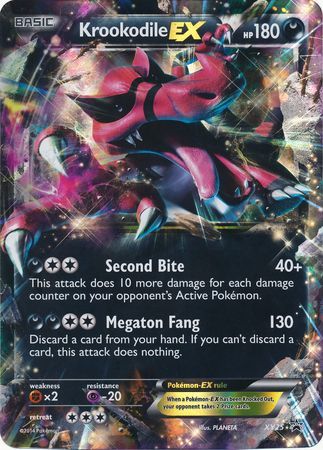 Krookodile EX (XY25) (Jumbo Card) [XY: Black Star Promos] - The Mythic Store | 24h Order Processing