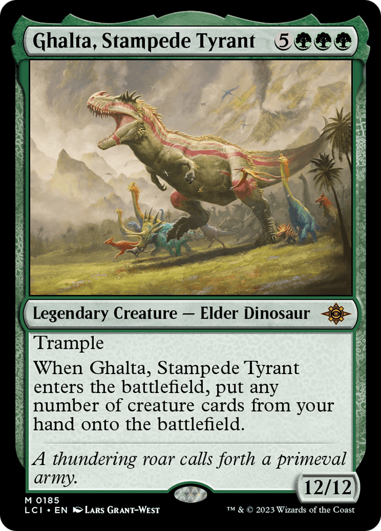 Ghalta, Stampede Tyrant [The Lost Caverns of Ixalan] - The Mythic Store | 24h Order Processing