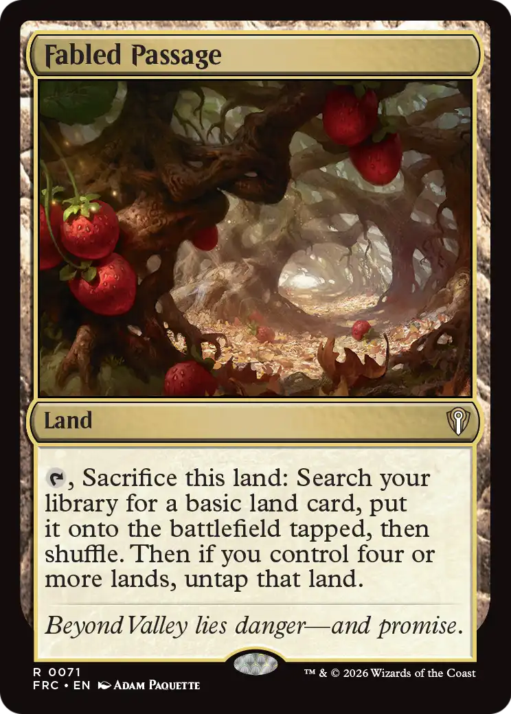 Fabled Passage [Reality Fracture Commander] - The Mythic Store | 24h Order Processing