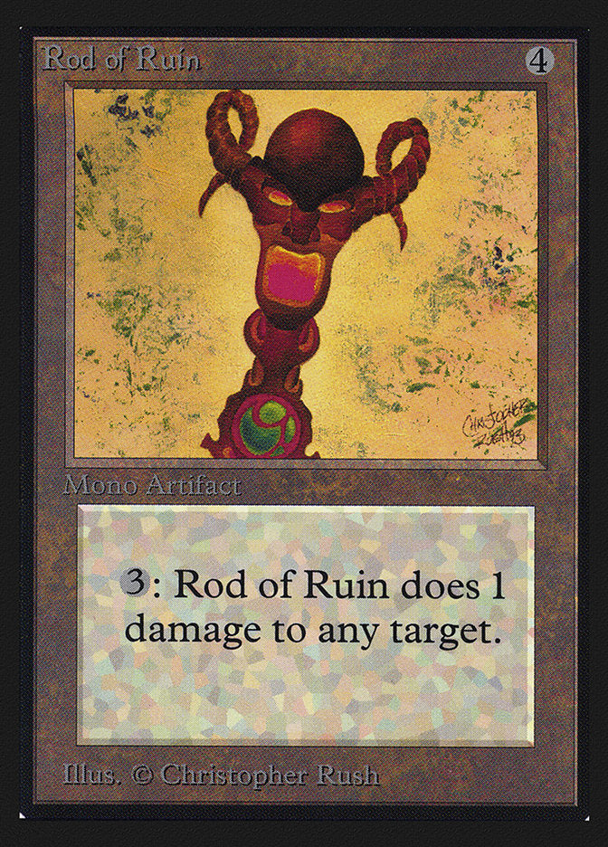 Rod of Ruin [International Collectors' Edition] - The Mythic Store | 24h Order Processing