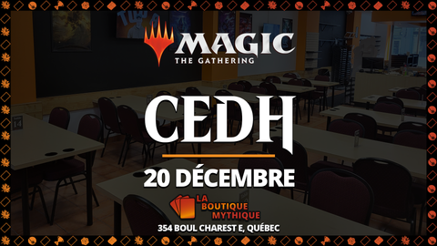 MTG cEDH (20 Décembre) Ticket - The Mythic Store | 24h Order Processing