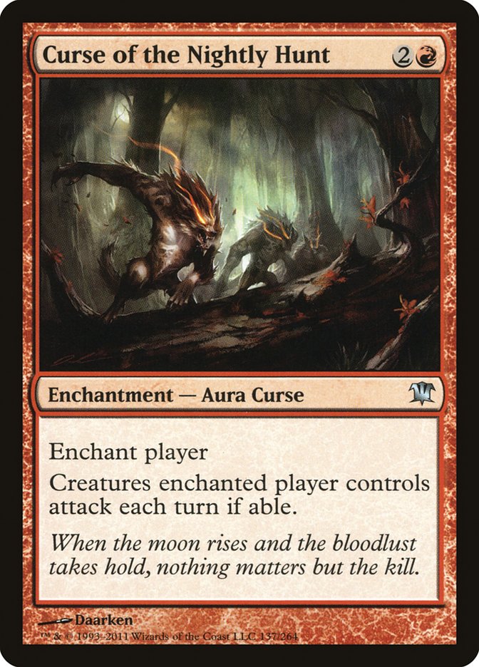 Curse of the Nightly Hunt [Innistrad] - The Mythic Store | 24h Order Processing