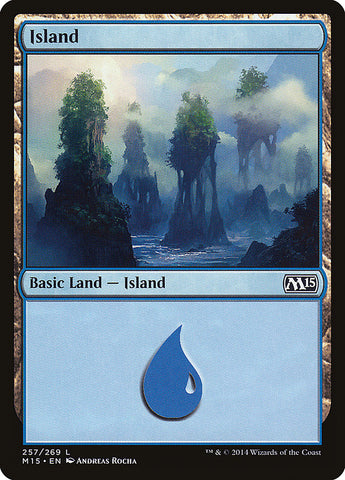 Island (257) [Magic 2015] - The Mythic Store | 24h Order Processing