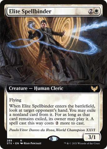 Elite Spellbinder (Extended Art) [Strixhaven: School of Mages] - The Mythic Store | 24h Order Processing