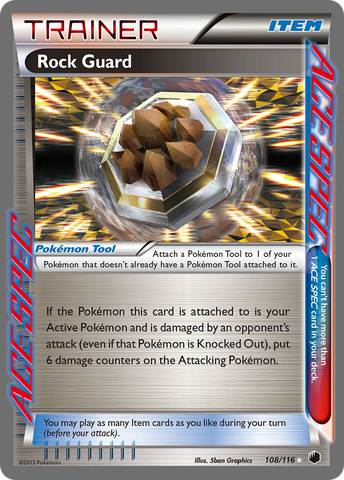 Rock Guard (108/116) [Black & White: Plasma Freeze] - The Mythic Store | 24h Order Processing