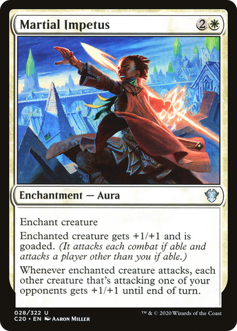 Martial Impetus [Commander 2020] - The Mythic Store | 24h Order Processing