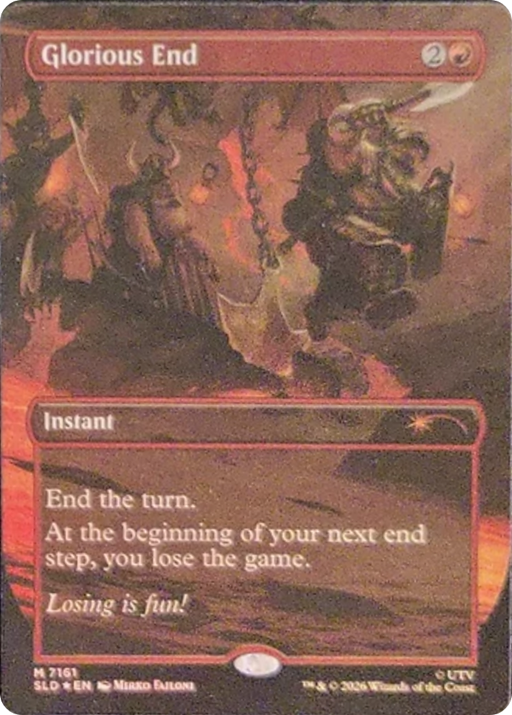Glorious End [Secret Lair Drop Series] - The Mythic Store | 24h Order Processing