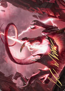 Thundering Rebuke Art Card (Gold-Stamped Signature) [Zendikar Rising Art Series] - The Mythic Store | 24h Order Processing