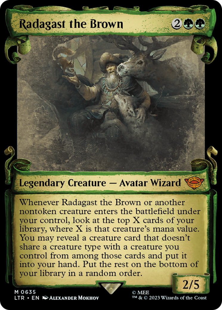 Radagast the Brown [The Lord of the Rings: Tales of Middle-Earth Showcase Scrolls] - The Mythic Store | 24h Order Processing