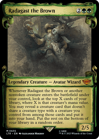 Radagast the Brown [The Lord of the Rings: Tales of Middle-Earth Showcase Scrolls] - The Mythic Store | 24h Order Processing