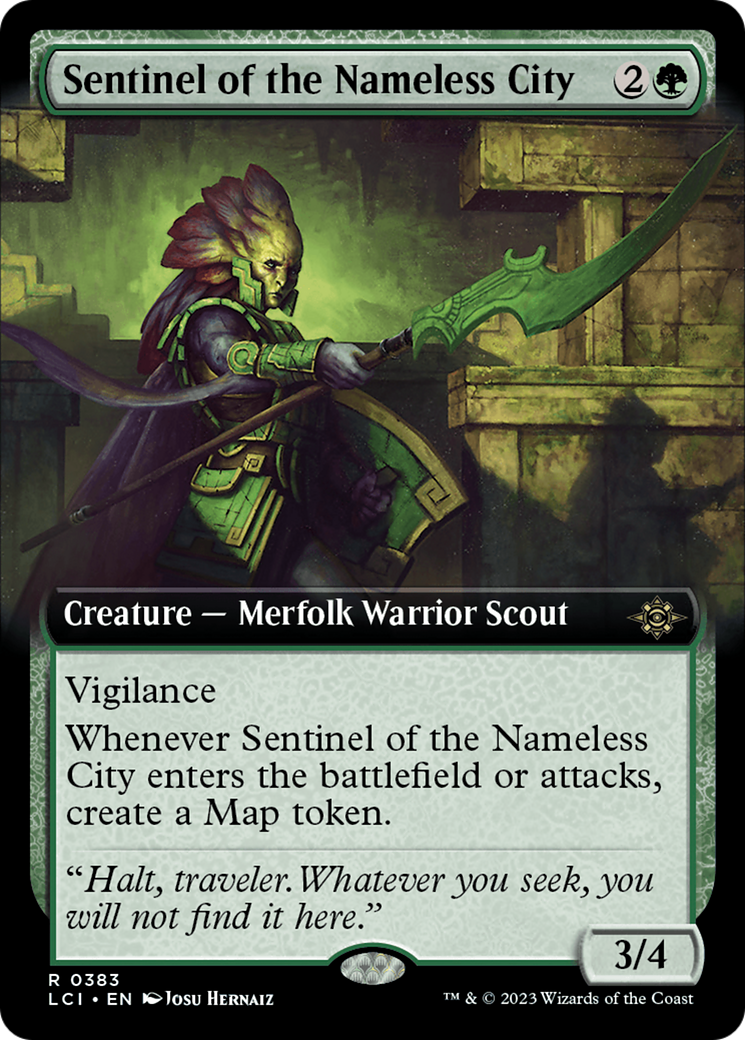 Sentinel of the Nameless City (Extended Art) [The Lost Caverns of Ixalan] - The Mythic Store | 24h Order Processing