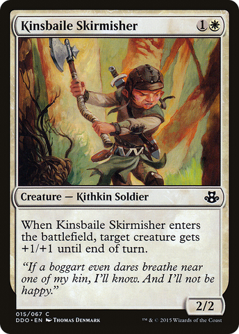 Kinsbaile Skirmisher [Duel Decks: Elspeth vs. Kiora] - The Mythic Store | 24h Order Processing