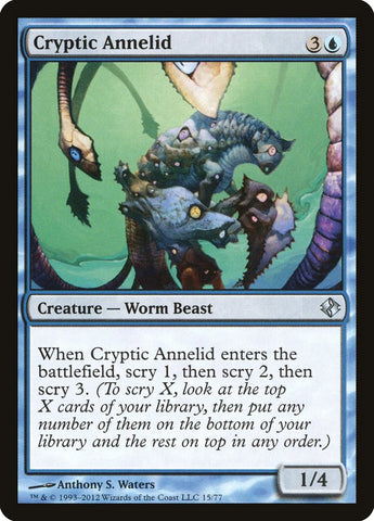 Cryptic Annelid [Duel Decks: Venser vs. Koth] - The Mythic Store | 24h Order Processing
