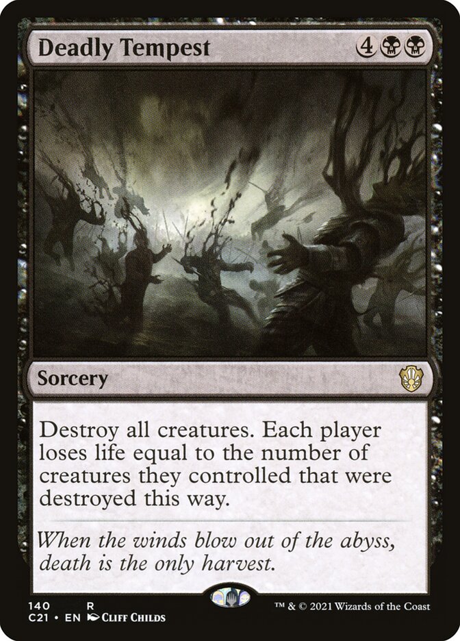 Deadly Tempest [Commander 2021] - The Mythic Store | 24h Order Processing
