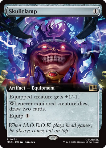 Skullclamp (Extended Art) [Marvel Super Heroes Commander] - The Mythic Store | 24h Order Processing