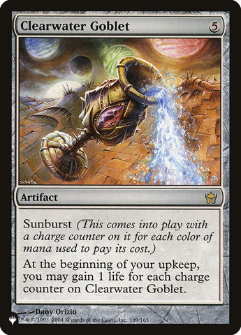 Clearwater Goblet [The List] - The Mythic Store | 24h Order Processing