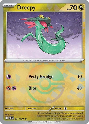 Dreepy (071/131) (Poke Ball Pattern) [Scarlet & Violet: Prismatic Evolutions] - The Mythic Store | 24h Order Processing