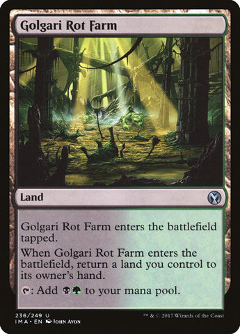 Golgari Rot Farm [Iconic Masters] - The Mythic Store | 24h Order Processing