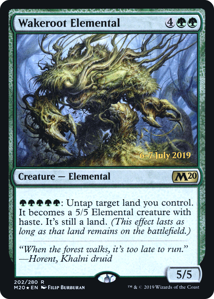 Wakeroot Elemental [Core Set 2020 Prerelease Promos] - The Mythic Store | 24h Order Processing