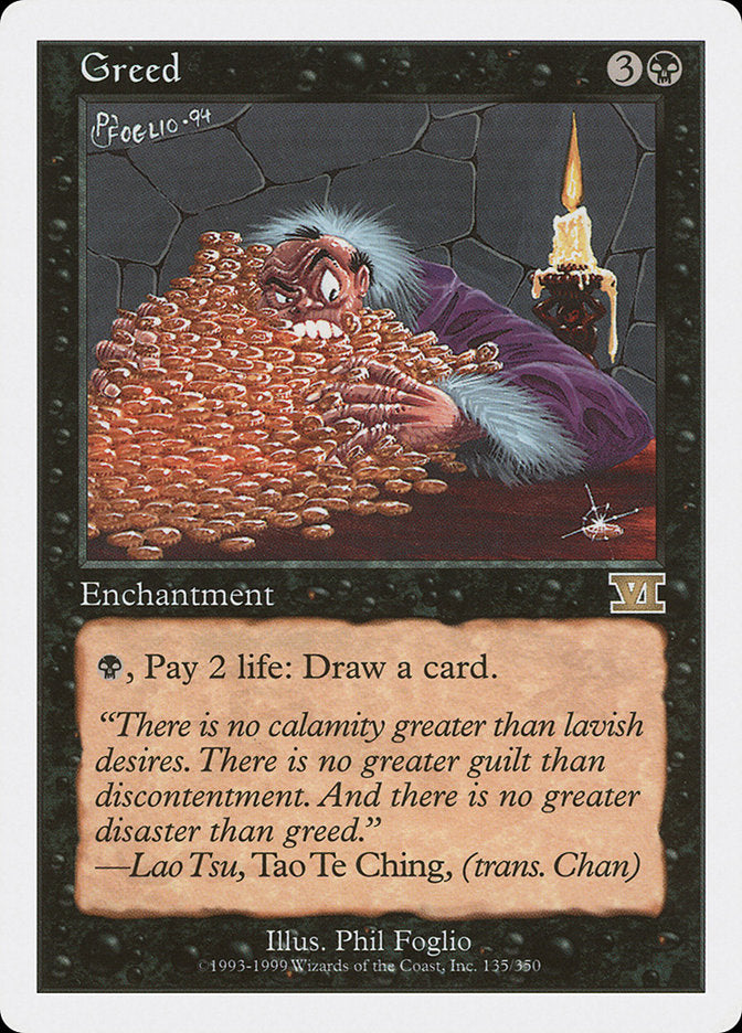 Greed [Classic Sixth Edition] - The Mythic Store | 24h Order Processing