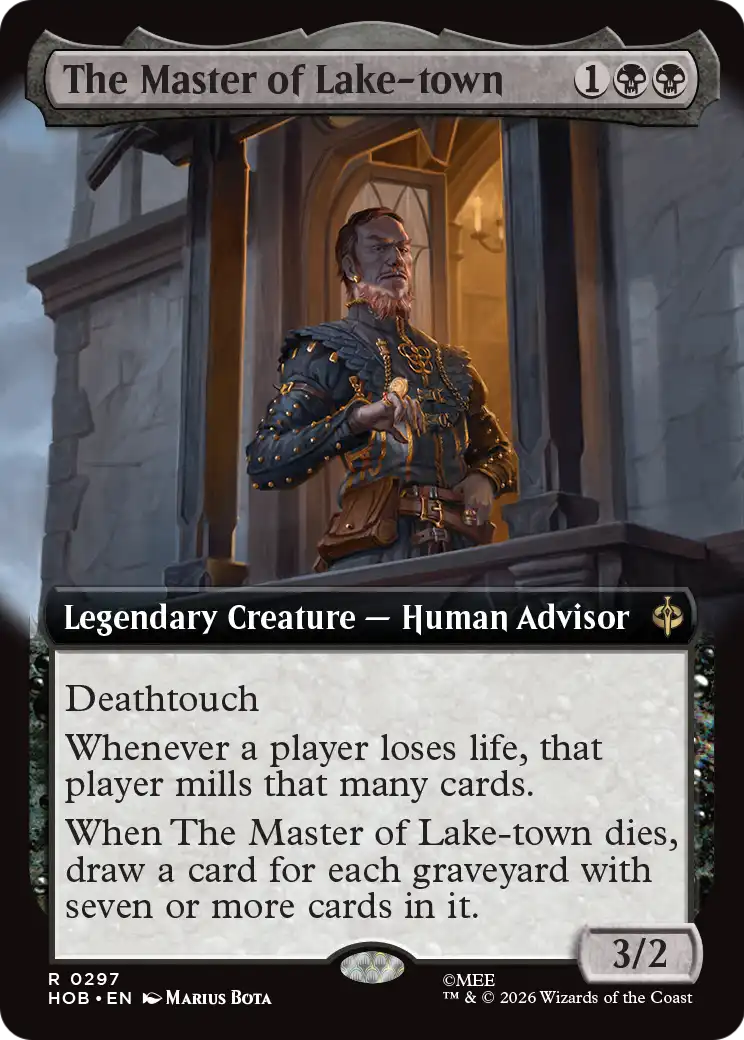 The Master of Lake-town (Extended Art) [The Hobbit] - The Mythic Store | 24h Order Processing