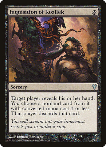 Inquisition of Kozilek [Modern Event Deck 2014] - The Mythic Store | 24h Order Processing