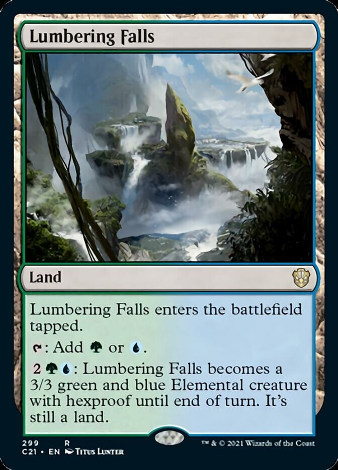 Lumbering Falls [Commander 2021] - The Mythic Store | 24h Order Processing