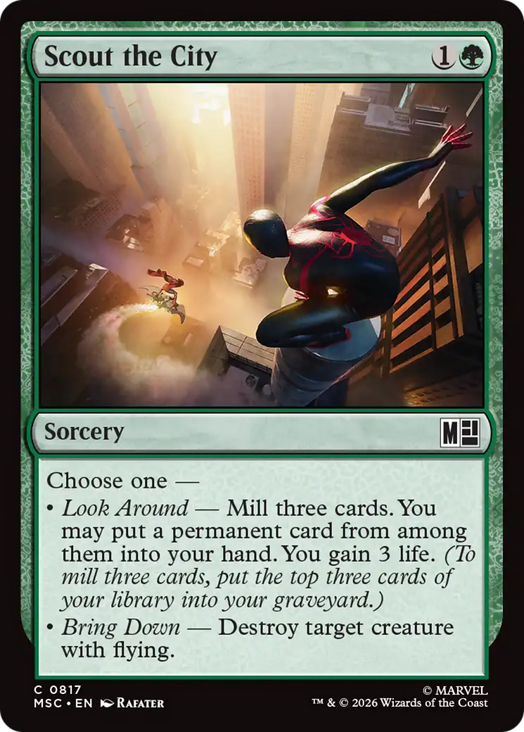 Scout the City [Marvel Super Heroes Commander] - The Mythic Store | 24h Order Processing