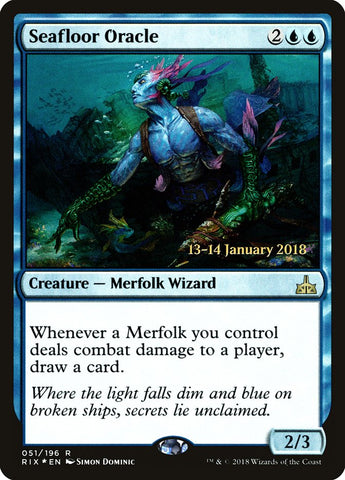 Seafloor Oracle [Rivals of Ixalan Prerelease Promos] - The Mythic Store | 24h Order Processing