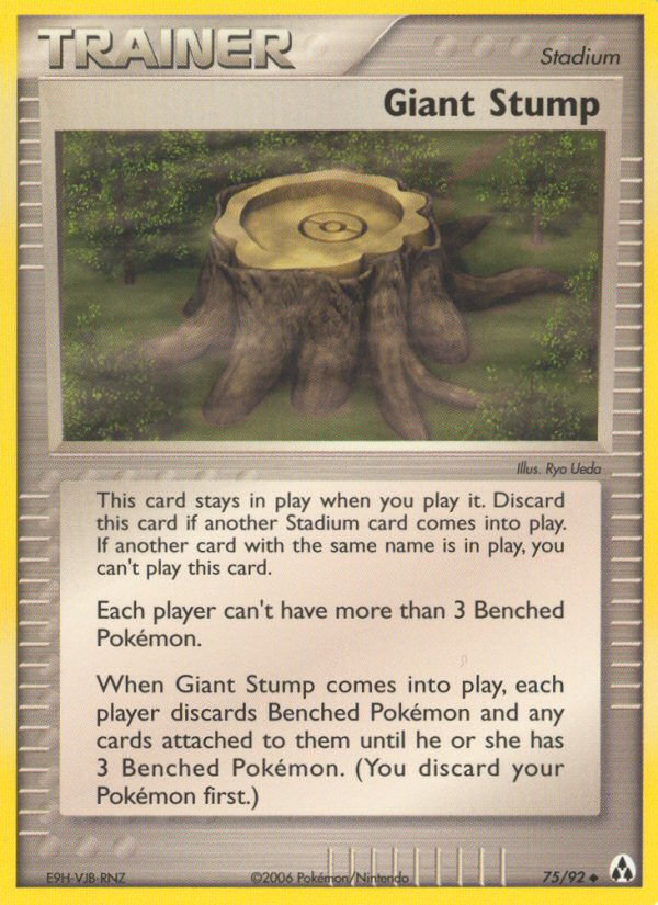 Giant Stump (75/92) [EX: Legend Maker] - The Mythic Store | 24h Order Processing
