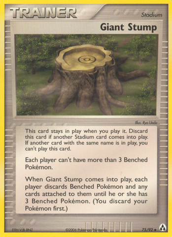 Giant Stump (75/92) [EX: Legend Maker] - The Mythic Store | 24h Order Processing