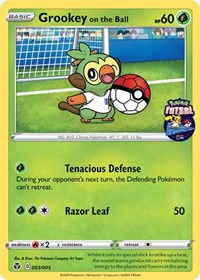 Grookey on the Ball (003/005) [Miscellaneous Cards] - The Mythic Store | 24h Order Processing