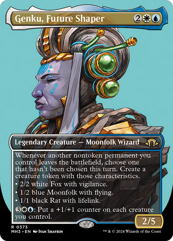 Genku, Future Shaper (Borderless) [Modern Horizons 3] - The Mythic Store | 24h Order Processing