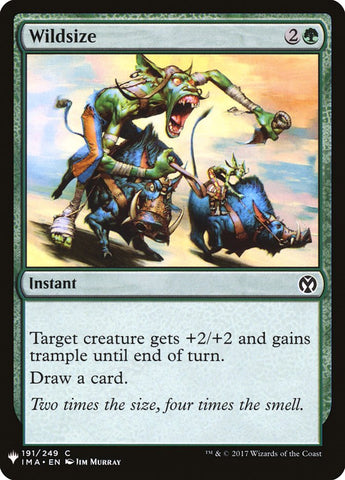 Wildsize [Mystery Booster] - The Mythic Store | 24h Order Processing