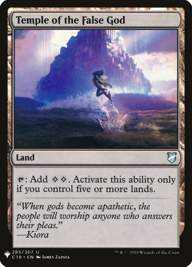 Temple of the False God [Mystery Booster] - The Mythic Store | 24h Order Processing