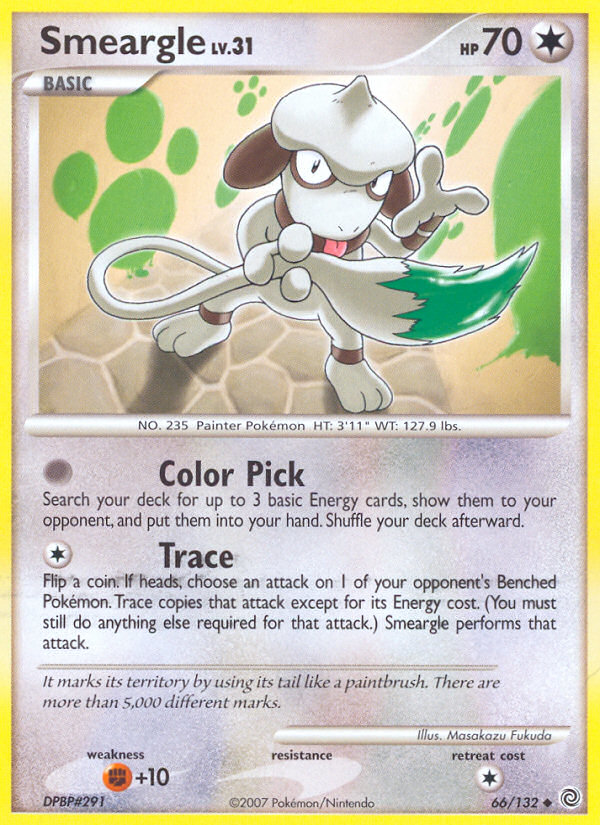 Smeargle (66/132) [Diamond & Pearl: Secret Wonders] - The Mythic Store | 24h Order Processing