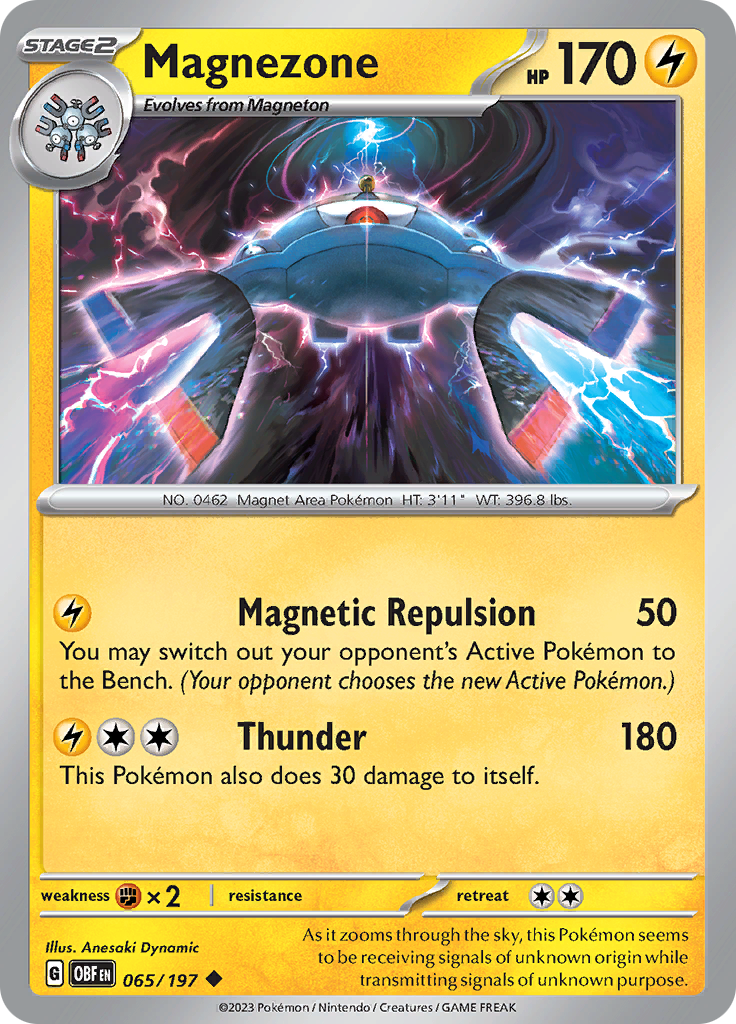Magnezone (065/197) [Scarlet & Violet: Obsidian Flames] - The Mythic Store | 24h Order Processing