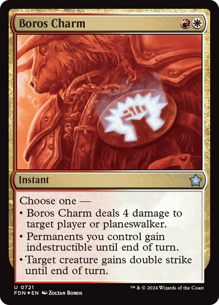 Boros Charm [Foundations] - The Mythic Store | 24h Order Processing