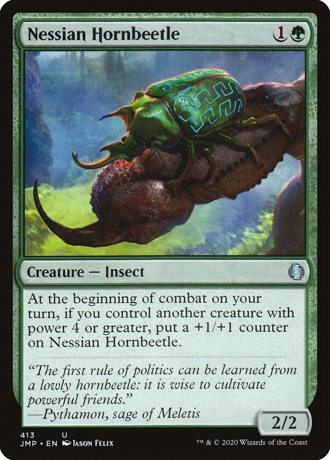 Nessian Hornbeetle [Jumpstart] - The Mythic Store | 24h Order Processing