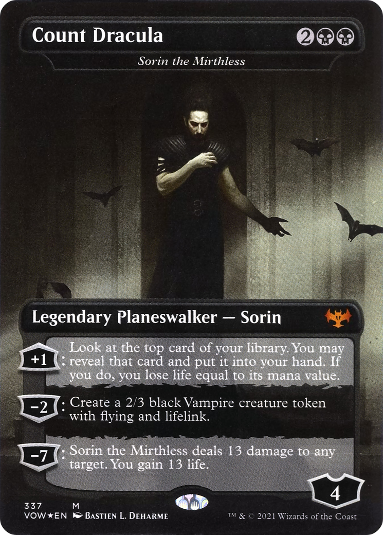 Sorin the Mirthless - Count Dracula [Innistrad: Crimson Vow] - The Mythic Store | 24h Order Processing