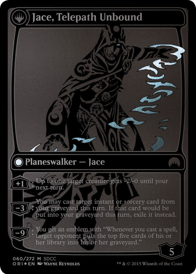 Jace, Vryn's Prodigy // Jace, Telepath Unbound [San Diego Comic-Con 2015] - The Mythic Store | 24h Order Processing
