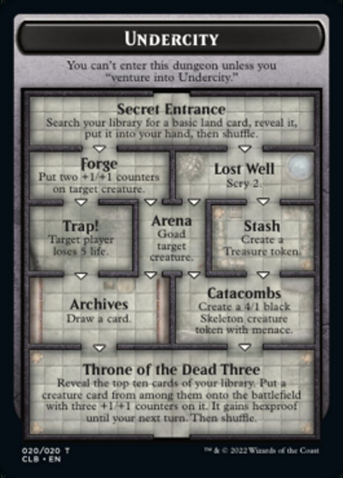 Undercity (Oversized) [Oversize Cards] - The Mythic Store | 24h Order Processing