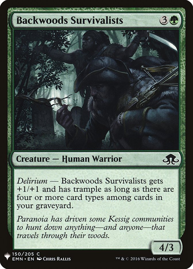 Backwoods Survivalists [Mystery Booster] - The Mythic Store | 24h Order Processing