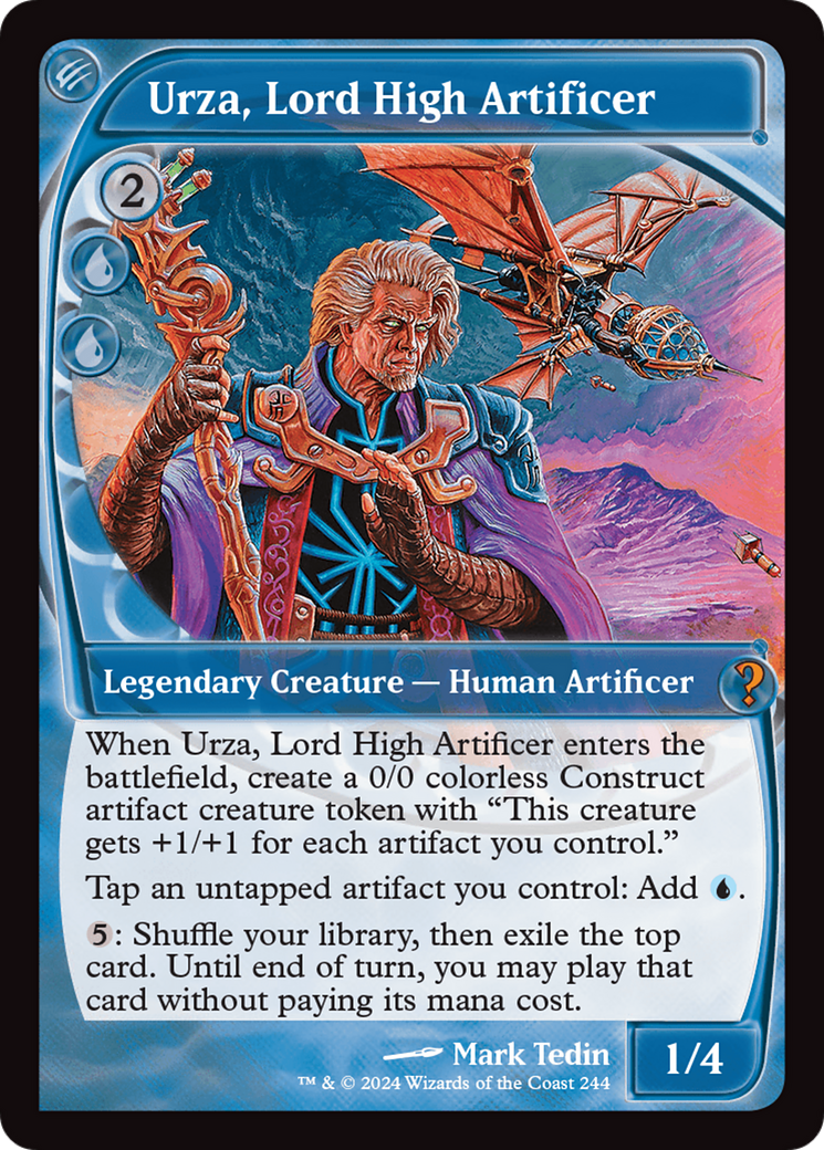 Urza, Lord High Artificer (Future Sight) [Mystery Booster 2] - The Mythic Store | 24h Order Processing