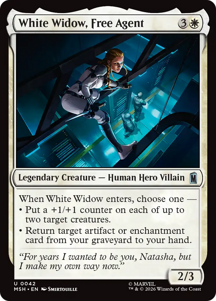 White Widow, Free Agent [Marvel Super Heroes] - The Mythic Store | 24h Order Processing