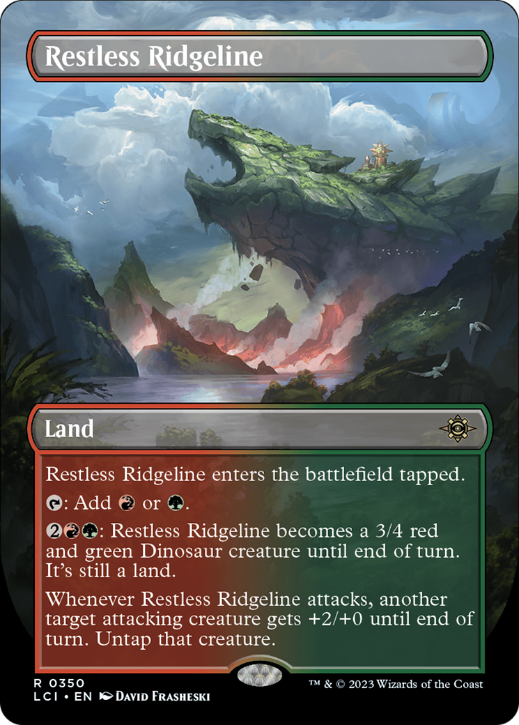 Restless Ridgeline (Borderless) [The Lost Caverns of Ixalan] - The Mythic Store | 24h Order Processing