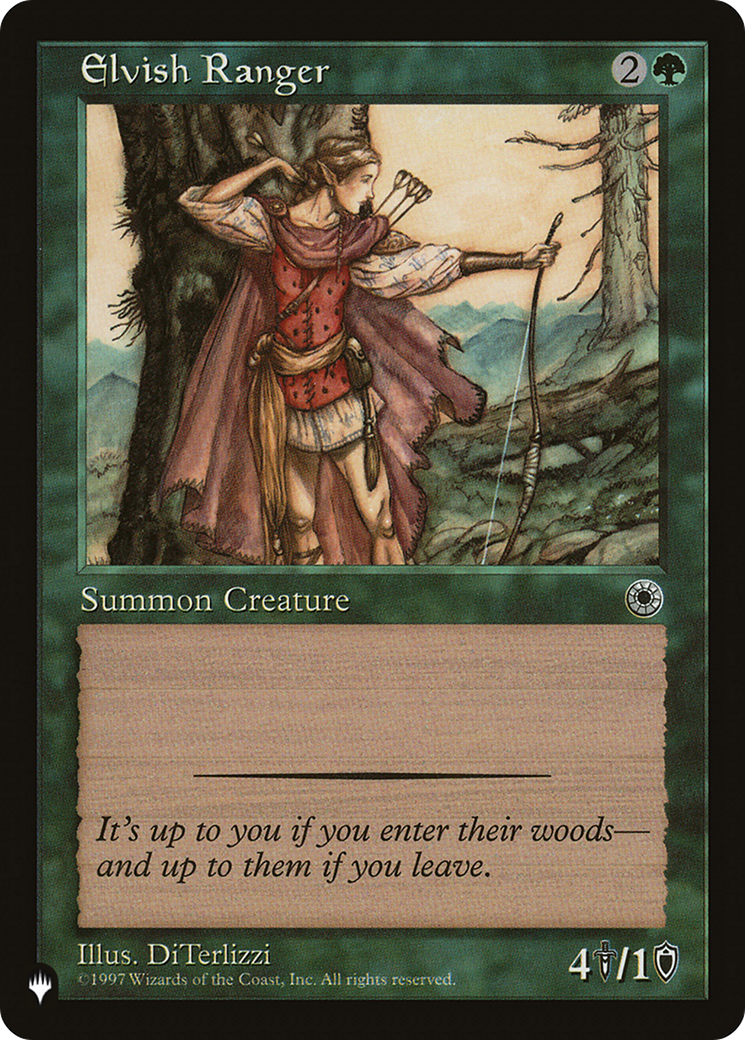 Elvish Ranger [The List] - The Mythic Store | 24h Order Processing